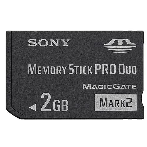 Preisvergleich Produktbild Sony Memory Stick Pro Duo 2GB Mark2 PSP Speicherkarte