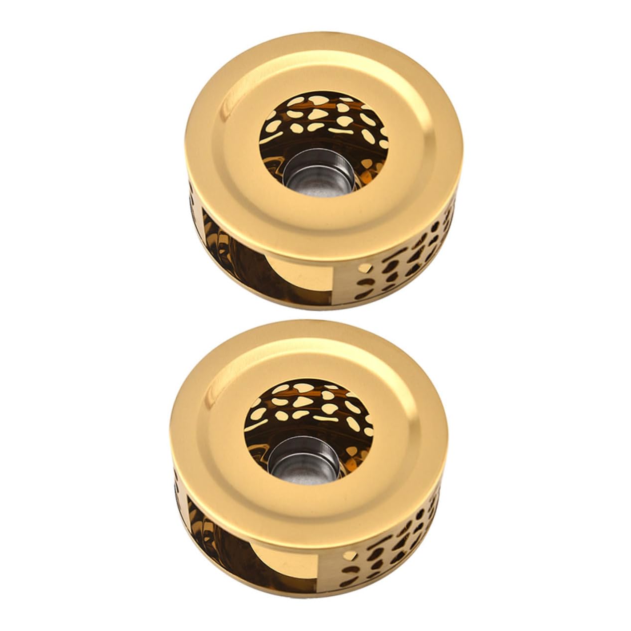 Brûleur de bougie portable Alipis en lot de 2 chauffe-plat