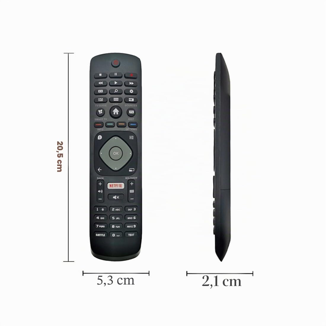Philips Uniwersalny Pilot Zdalnego Sterowania do Telewizora
