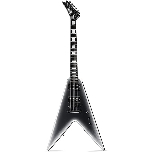 WestCreek CERBERUS Solid Body Electric Guitar, V Heavy Metal Guitar, Right Handed, Rounded End Frets, Bone Nut, Rosewood Fretboard, Mahogany Body