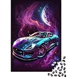 Rompecabezas de coche Deportivo Galaxy, cartón 100% reciclado, Ideal Para...