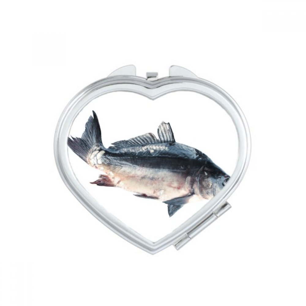 Miroir de poche mignon avec motif poisson frais océan