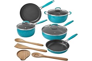 Pioneer Woman Pioneer Woman Frontier 12-Piece Aluminum Non-Stick Cookware Set