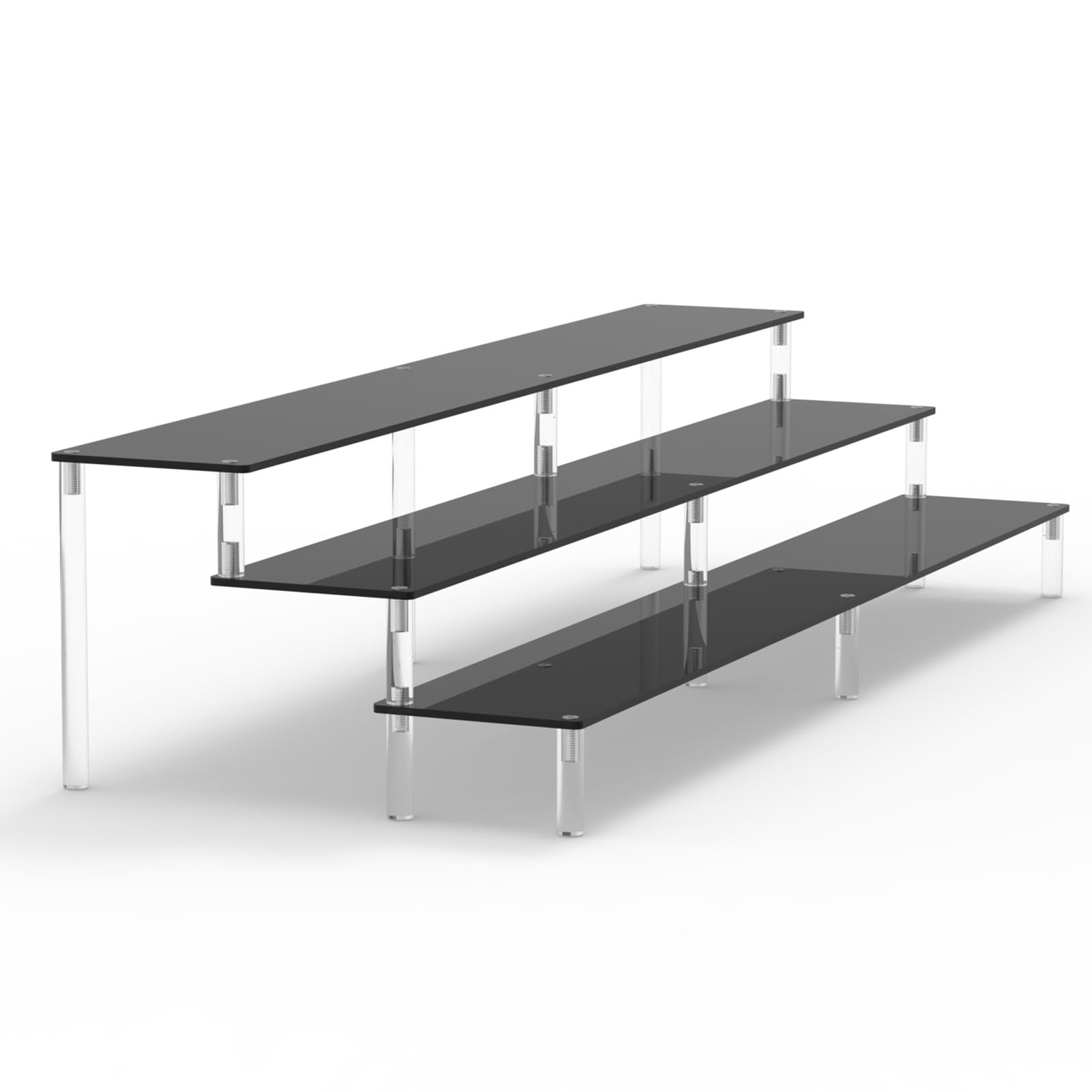 Amazon.com: AZEAM 15 3/4 inch Acrylic Riser Black Display Risers