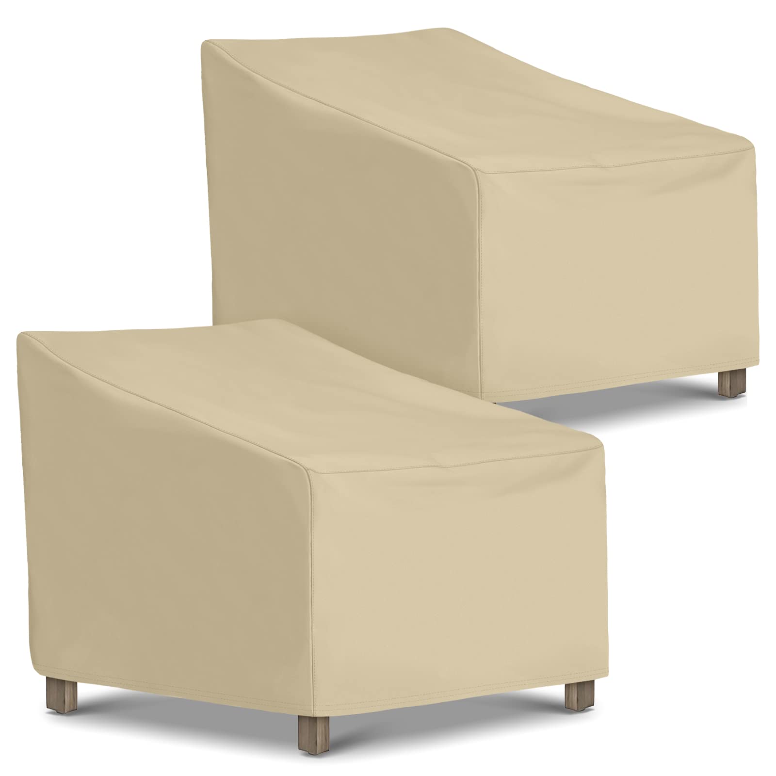 Coprisedia Impermeabile Per Esterno - Nero, Con Rivestimento PVC, Per Sedia A Dondolo