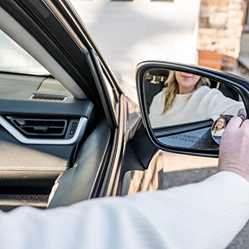 image for Verivue Mirrors Verivue 2-Inch Round Blind Spot Mirrors for Cars, Univ