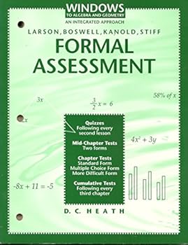 Unknown Binding Windows to algebra and geometry: Formal assessment Book
