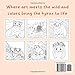 Cozy Awawa: Rock Hyrax Coloring Book for Kids and Adults – Diverse Nature Designs, Single-Sided Pages, 8.5x8.5 in, Glossy Cover | Relaxing and ... Hyrax – Creative and Relaxing Coloring Books)
