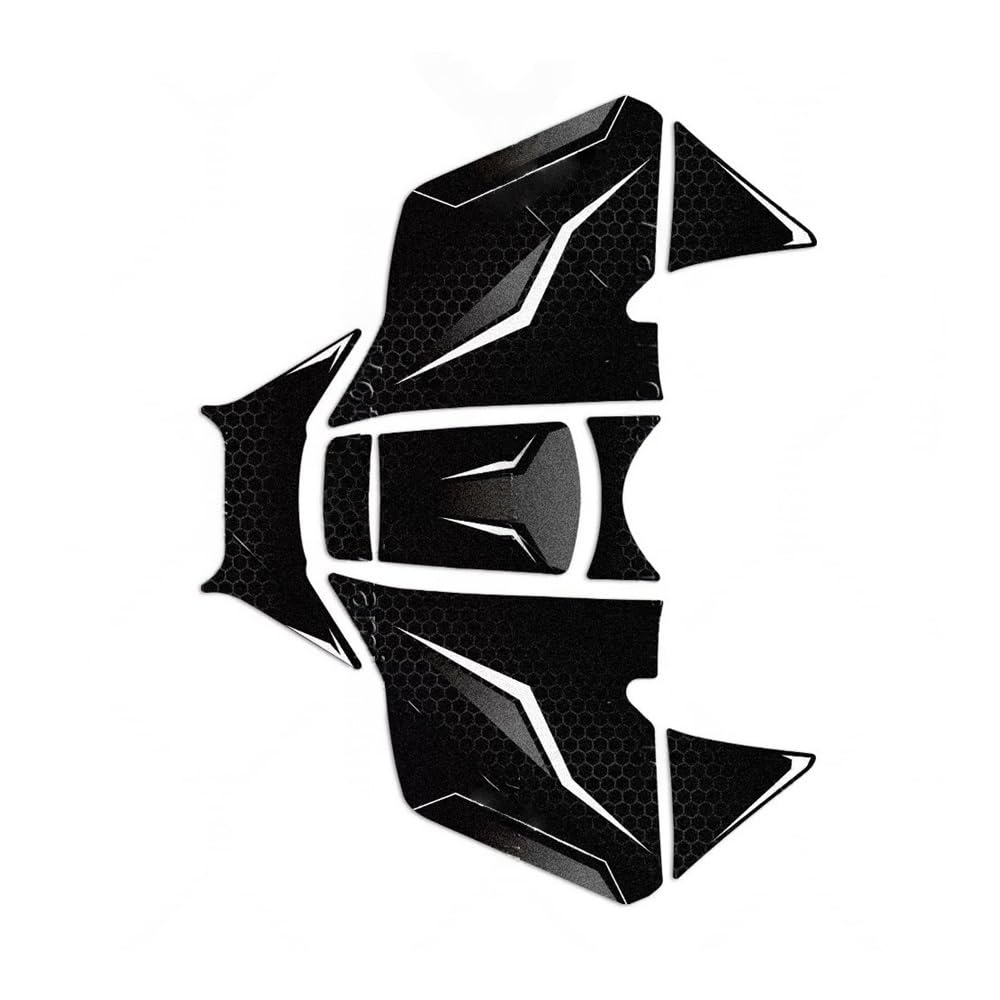 Azsul White Motorcycle Fuel Tank Sticker Pad Decal For Xmax 300 2023-2026