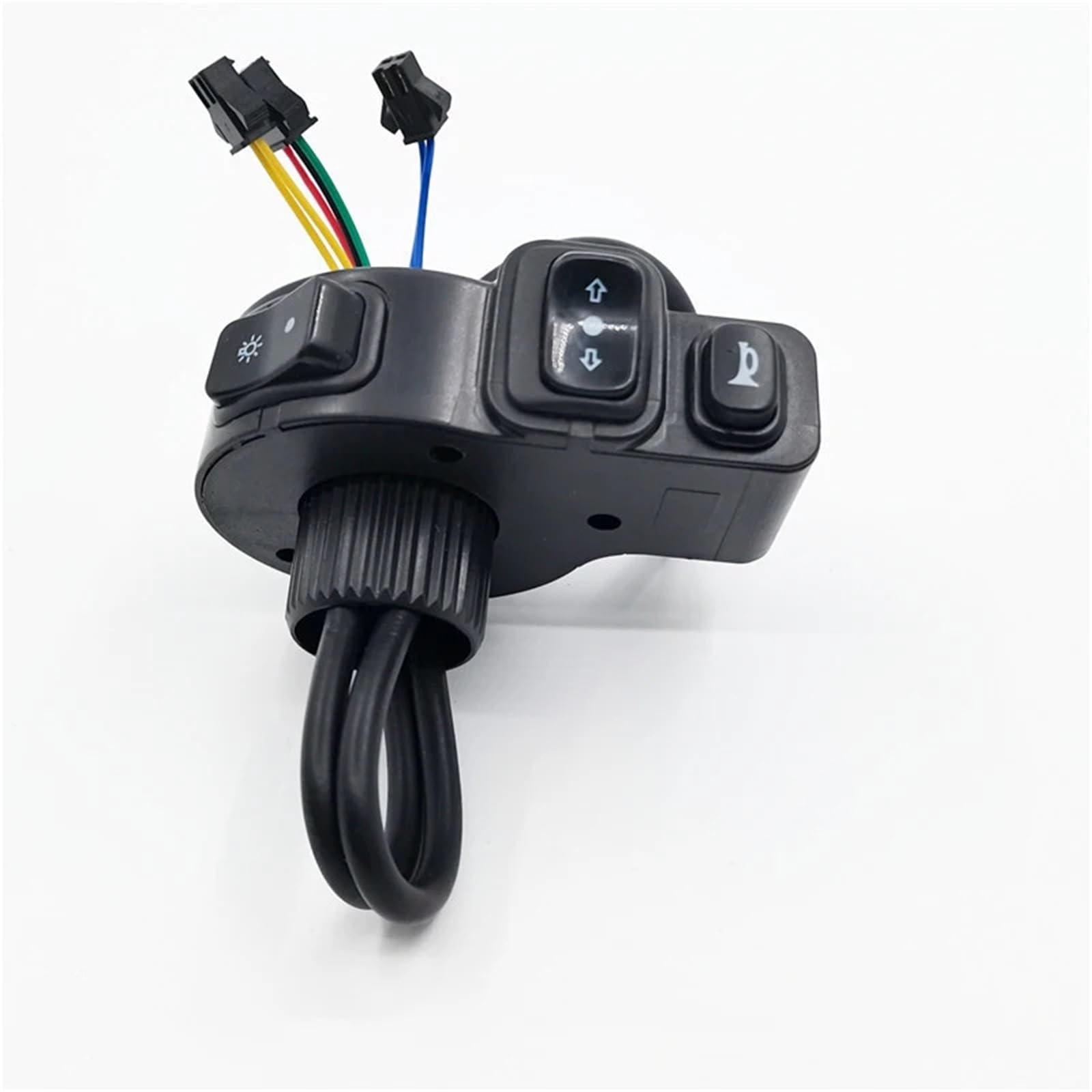 Przełącznik kierownicy motocykla, uniwersalny do roweru elektrycznego 3 w 1, skutera elektrycznego, ATV, kierunkowskazu, przycisk ONOFF, Quad Light, 22 mm