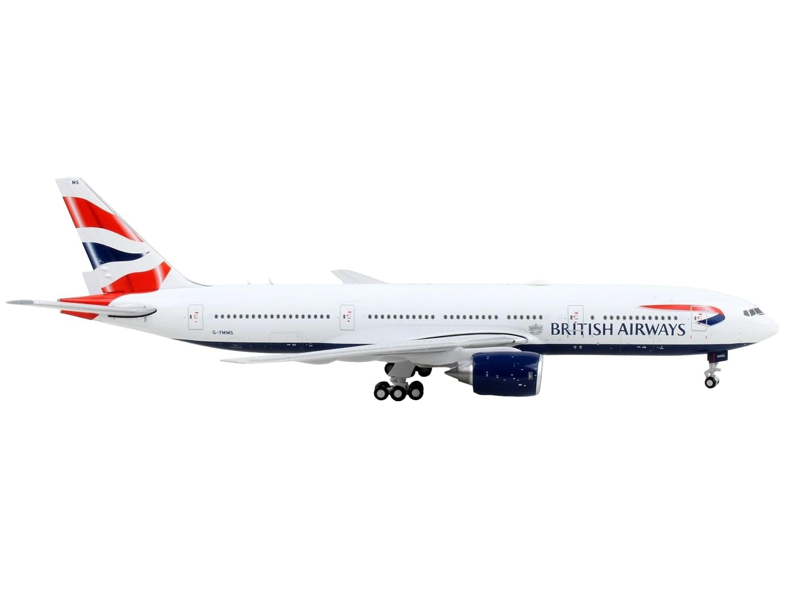 GeminiJets GJBAW2117 British Airways Boeing 777-200ER G-YMMS; Scale 1:400