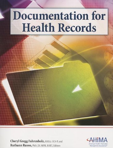 Documentation for Health Records: 9781584262626: Medicine & Health ...