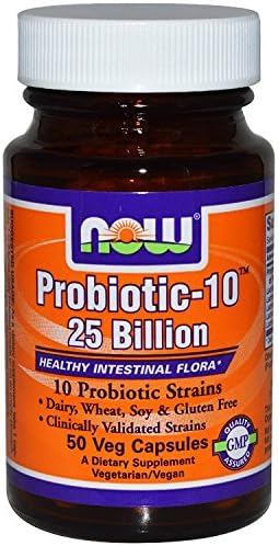 Now Foods Probiotic-10, 25 Billion, 50 vcaps