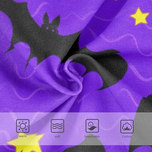 Florals Girls Underwear Toddlers 2t Cotton Panties Little Girl Halloween Black Bats Purple Undies Kids Briefs3