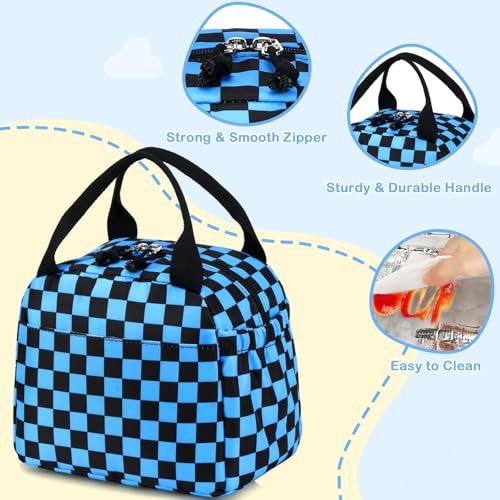 Image of CAMTOP Boys Lunch Box Kids Insulated Lunch Bag Kids Cute Lunchbox for Boys Loncheras Para Ninos