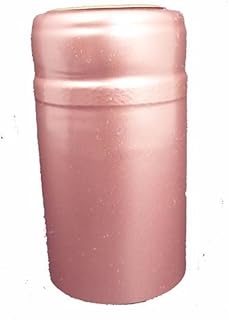 1 X Dusty Rose PVC Shrink Capsules - 30 Per Bag