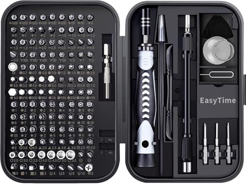 Image of Precision Screwdriver Set 130IN1: Easytime Small Screwdriver Kit- Mini Screwdriver Repair Tool Kit for PC Electronics Computer Laptop iPhone Mac PS5 Game Console Eyeglass Toys DIY