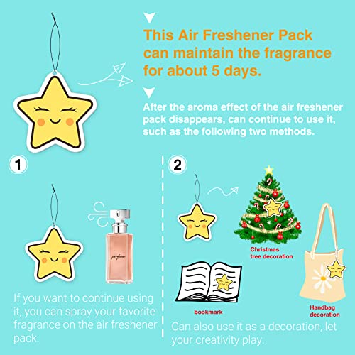 Pounchi Horror Movie Air Freshener Pendant （4Pack Black Ice Scent）Horror Merch Air Freshener For Interior Accessories Car Fans Gift Hanging Rearview Mirror Pendant Supplies #TOP6