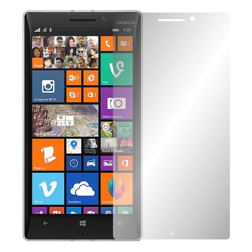 Slabo 2 x Pellicola Protettiva per Display Compatibile con Microsoft Lumia 930 Crystal Clear Invisibile