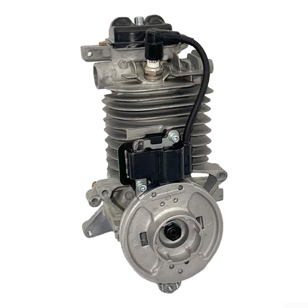 Cilindro di assemblaggio motore in metallo per soffiatore per foglie BR800 e BR800X, parte 4283-0200-0200, unità motore di ricambio argento per prestazioni migliorate del flusso d'aria, 20 x 20 x 22
