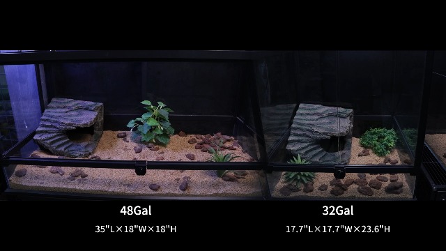Resin Reptile Hideouts Cave Habitat Decor for Gecko Leopard Lizards Toad Turtle (B- Extra Large) - image 8