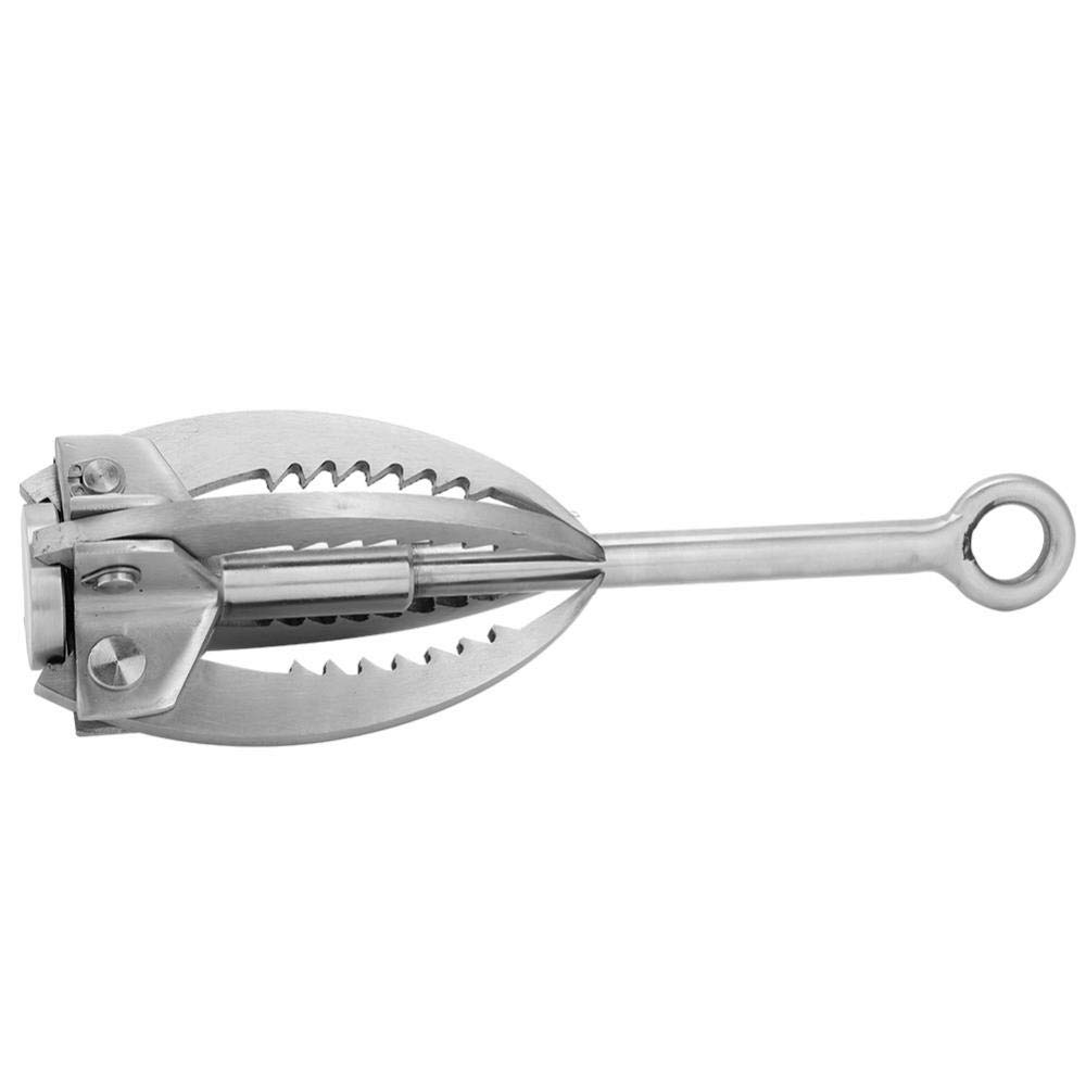 Edelstahl Kletterhaken mit Klappklauen ¨C Robuster Grappling Hook Karabiner f¨¹r Klettern, Abenteuer, Rettungseins?TZE und Outdoor Aktivit?Ten