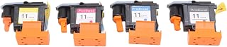 4 Pcs Cabeça de Impressão Cabeça de Impressão Magenta Preto Ciano Amarelo Substituição da Cabeça de Impressão para Hp Designjet 100 110 111 500 510 800 813 850