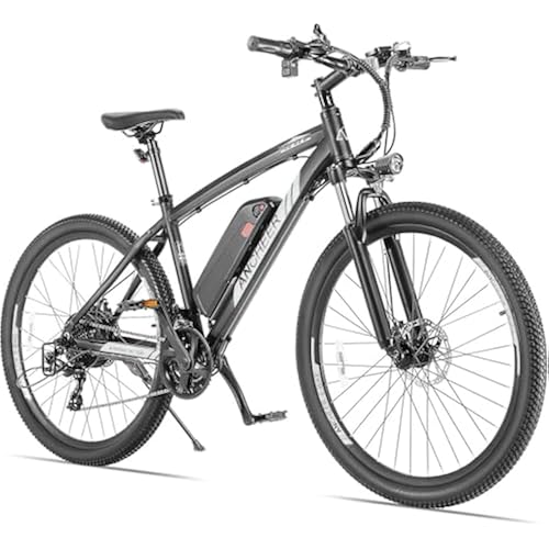 ANCHEER Electric Bike for Adults, 27.5”Electric Mountain Bike with 750W Peak Motor, 48V 499Wh Battery, Up to 60 Miles, Fast 3-Hour Charging, 21-Speed Ebike