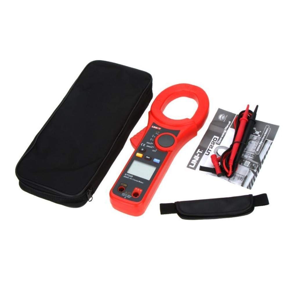 UNI-T UT220 UT221 UT222 2000A/2500A Digital Clamp Meter AC DC Current Voltage Meter Auto Range Multimeter Continuity Buzzer/Diode Tester
