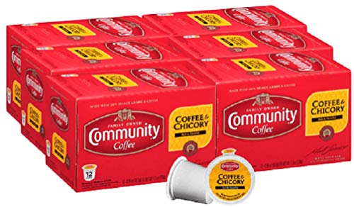 image for Community Coffee New Orleans Blend Coffee & Chicory Single-Serve Cups,