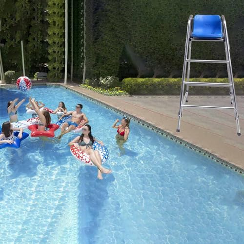 Silla para Salvavidas Alta 150cm Acero Inoxidable miniatura 1