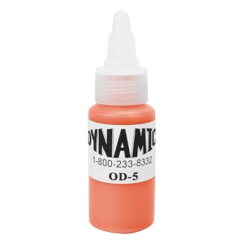 Dynamic Ink Orange Tattoo Ink
