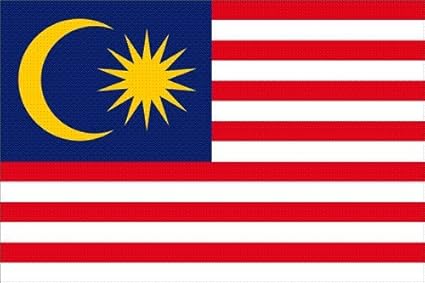 Amazon.com: MALAYSIA COUNTRY FLAG GLOSSY POSTER PICTURE PHOTO