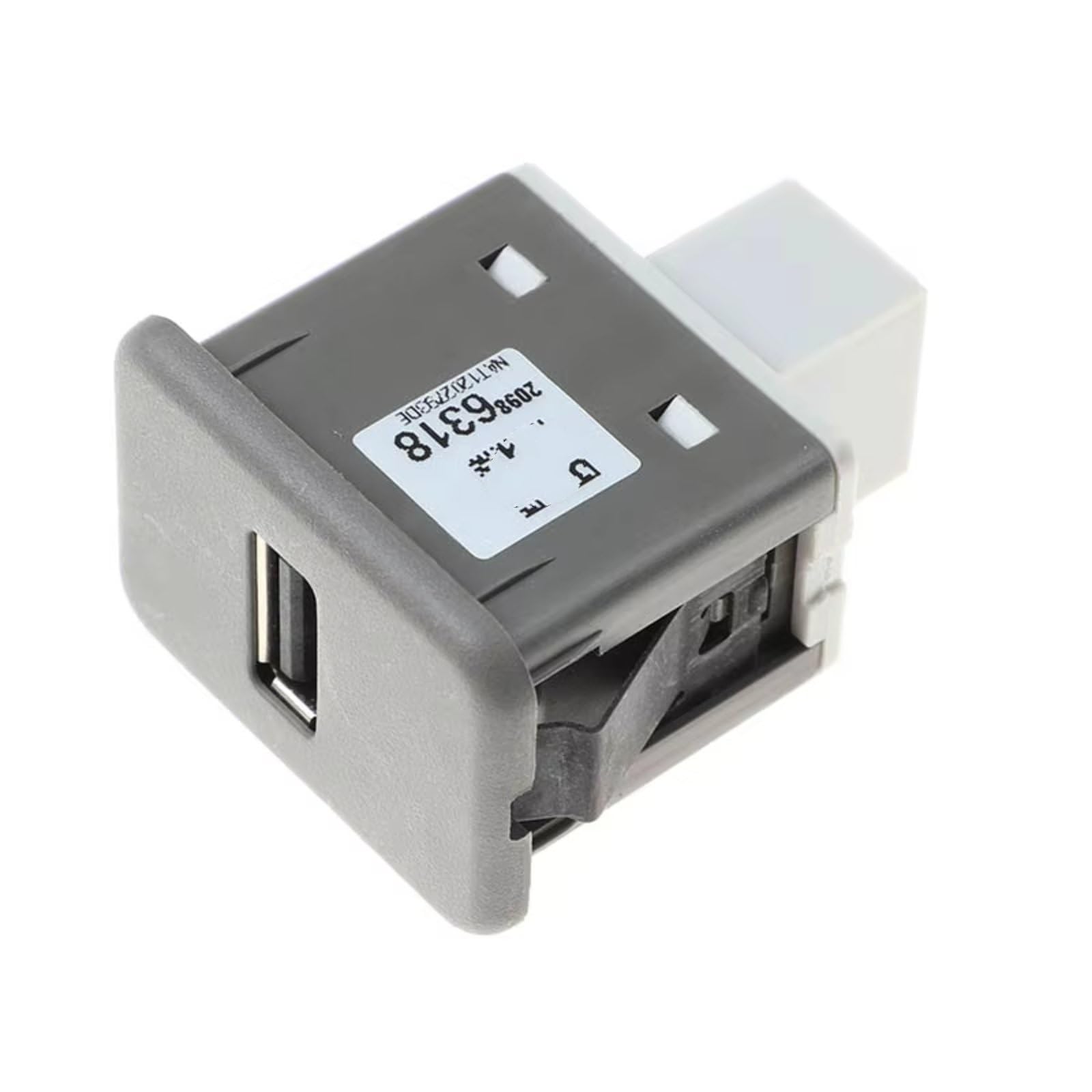 Compatibile Con Saturn Per Vue 2010 Adattatore Porta USB Per Auto Presa Di Ricarica Sostituzione Del Connettore 20944418 20986318 20928734 USB Autoveicoli(Gray)