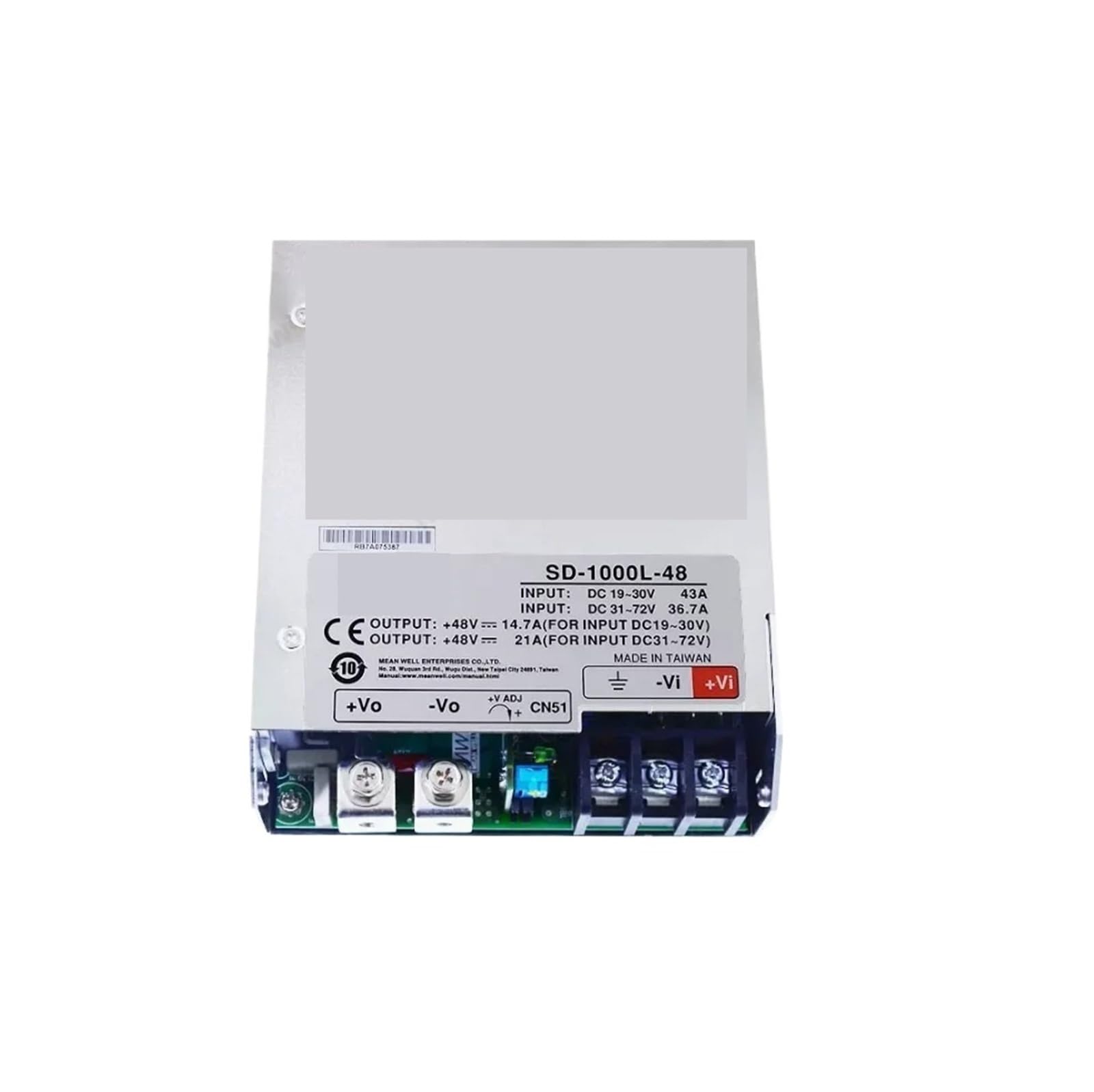 BRODEFUP SD-1000 SD-1000L-12 SD-1000L-24 SD-1000L-48 SD-1000H-12 SD-1000H-24 SD-1000H-48 1000W Power Supply(SD-1000H-48)