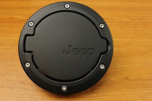 Tapa de gas cap de 4 puertas Mopar negra para depósito de Jeep Wrangler Unlimited