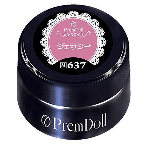 PRE GEL プリムドール ジェラシー637 3g UV/LED対応 カラージェル ソークオフジェル