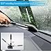 Car Windshield Cleaning Tool – Microfiber Rectangle Window Cleaner with Reusable Pads, Versatile Automotive Glass Cleaning Supplies for Interior & Exterior