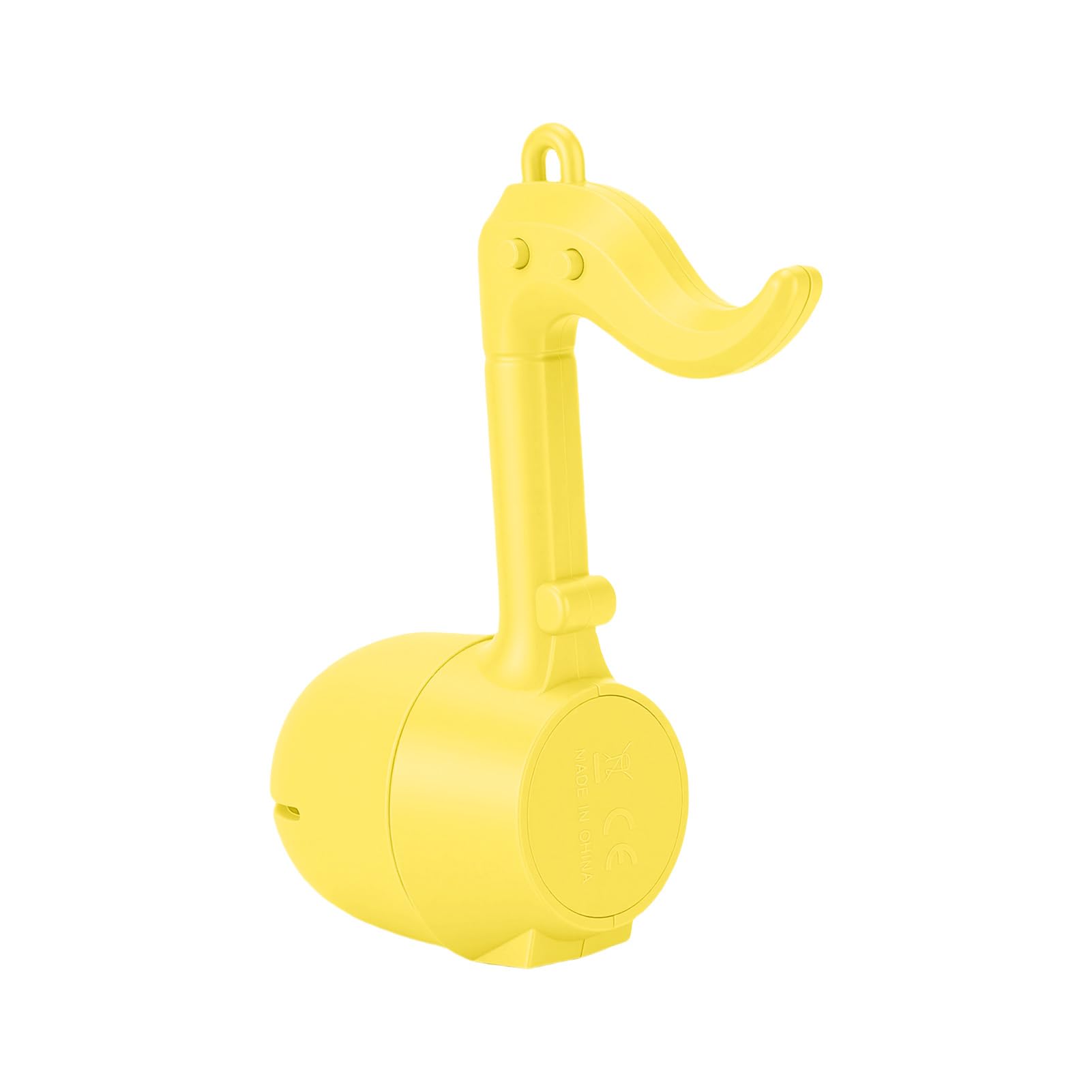 Yctze Instrumento de Música Electrónico Recargable en Forma de Renacuajo, Sintetizador Portátil Theremin, Juguete Musical de Volumen Ajustable para Niños con Función de Aprendizaje (Yellow) — view 4