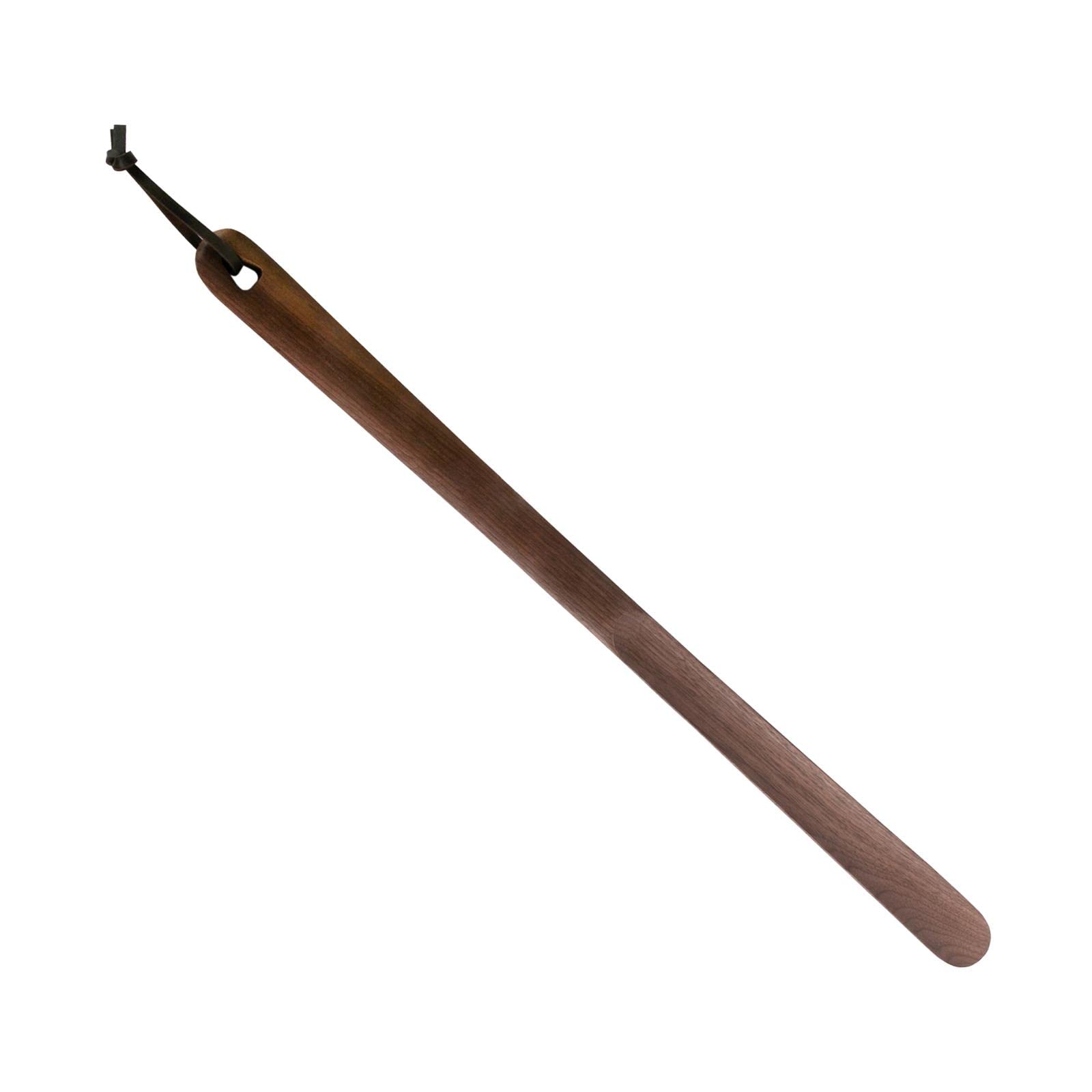Chaussure Chausse- Manche Bois Cuillère Chaussures Aide Pratique à Suspendre Adapté Hommes Femmes Personnes Âgées Enfants Environnement Famil, Noyer Noir 60cm