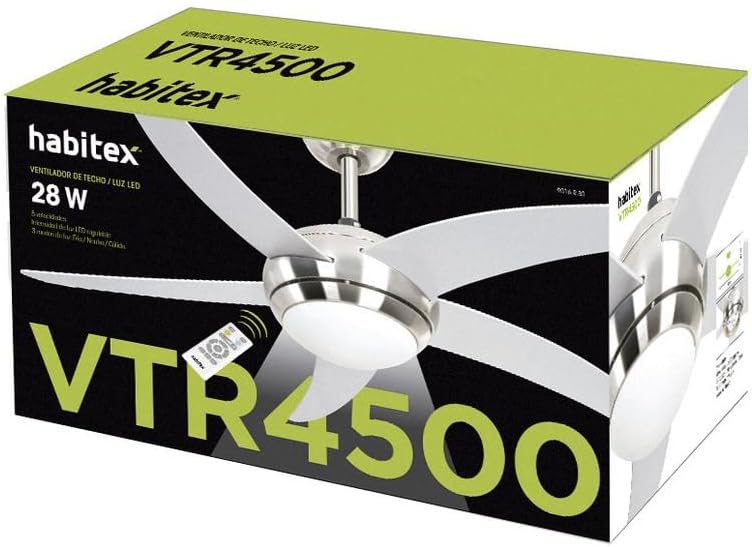 Habitex LED Ceiling Fan m.VTR 4500 product box