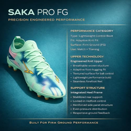 Image of Anza Saka Ultra Flexible & Light Weight Semi Ankle Football Boot for Men&Women, Multi-Purpose Durable Football Shoes Stud