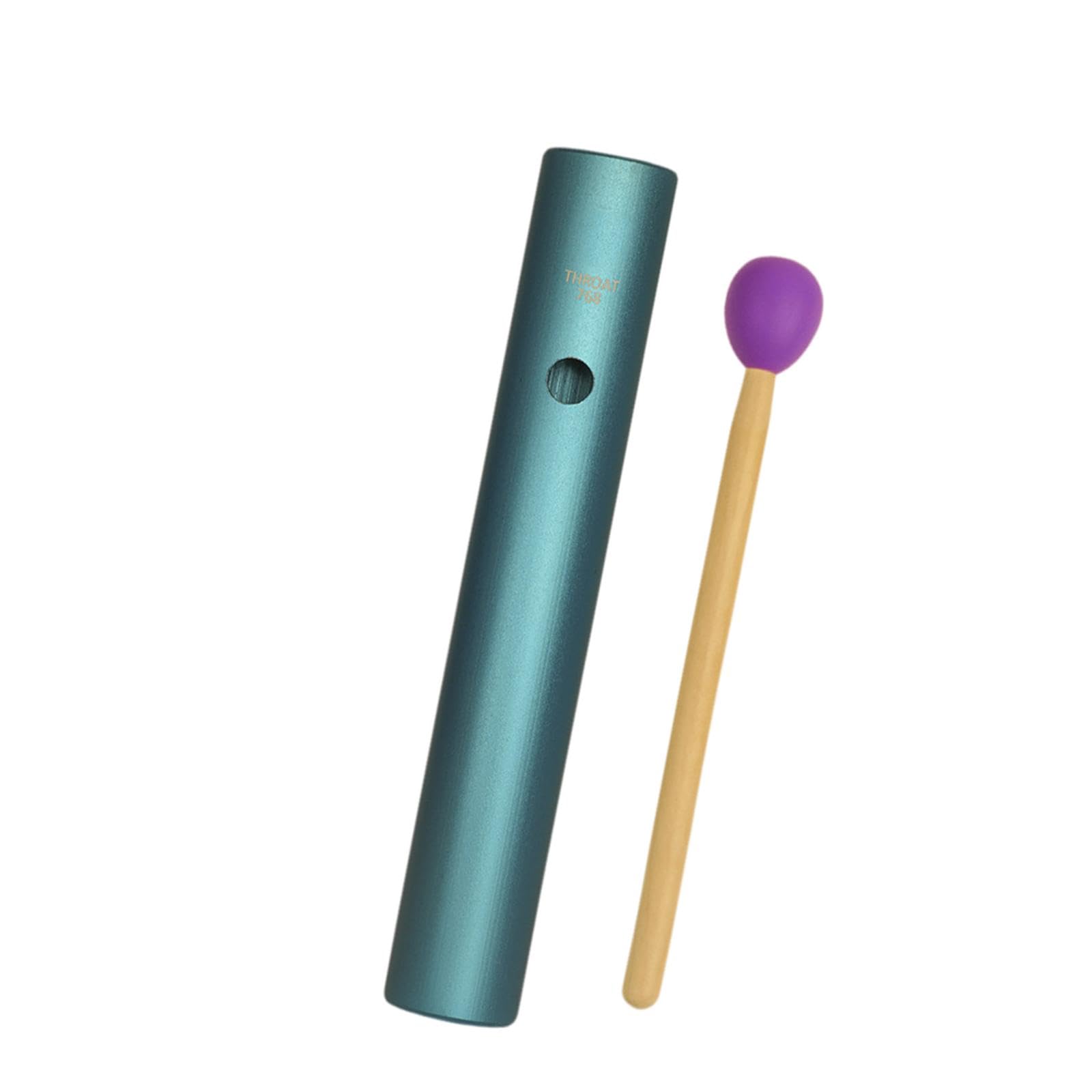 Perfeclan Wah Tube Early Education Percussion Tube Band Begleitung Professionelle Party Tragbares Musikinstrument Guiro Instrument, Blau