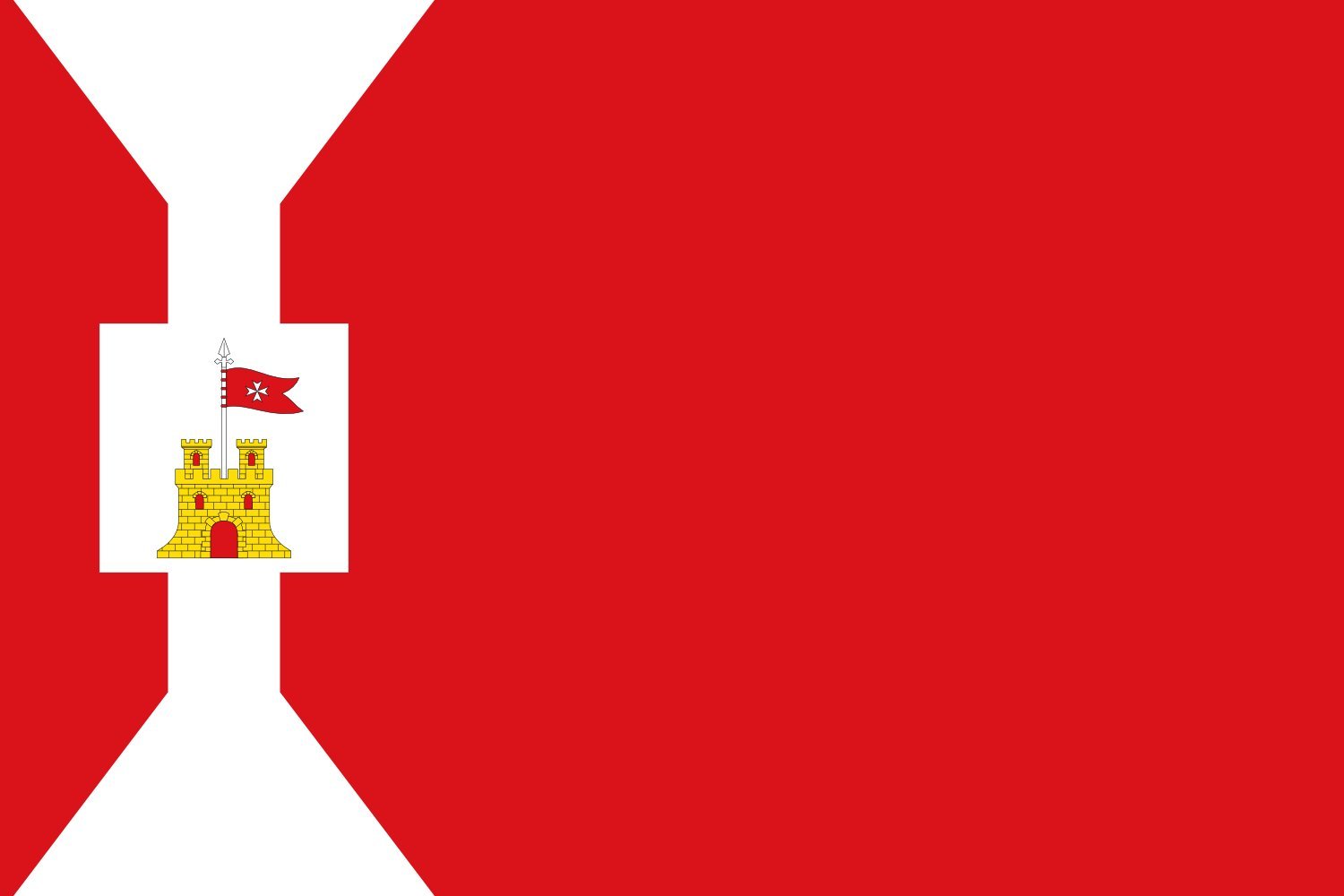Drapeau Mallén résistant aux intempéries pour en finir avec les couleurs ternes
