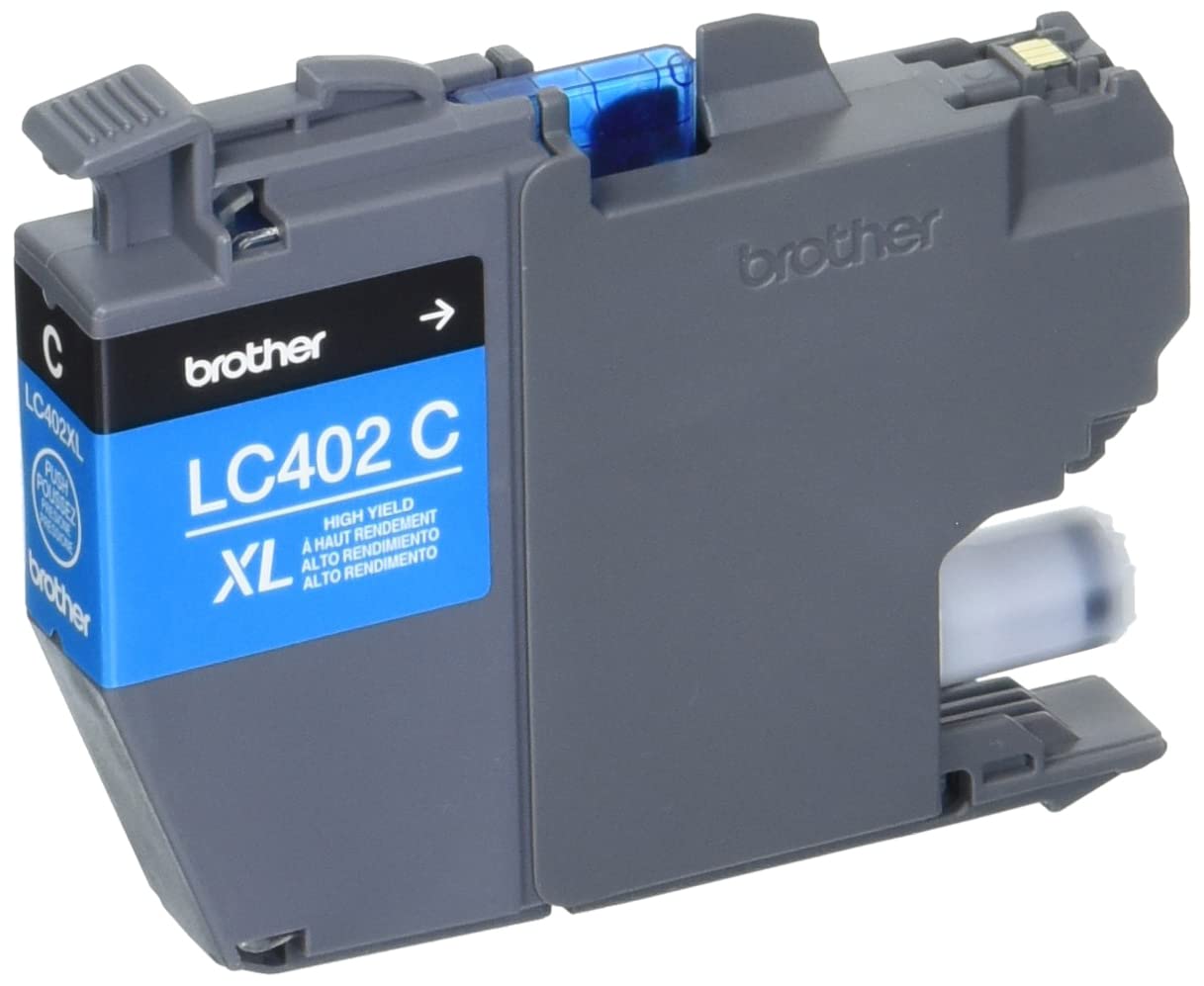 Brother Cartucce d'inchiostro originali LC402XL 3PK 3 pezzi ad alta resa ciano, magenta e giallo
