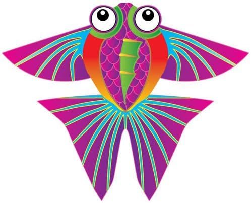 X-Kites MicroKite Mini Mylar Kite - Tropical Fish