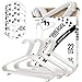 BABYLOVIT 22 STK. Kinderkleiderbügel weiß | Babykleiderbügel mit 4 Kleiderschrank Teiler | Kleiderbügel Kinder stark & formstabil | Baby Hangers Platzsparend