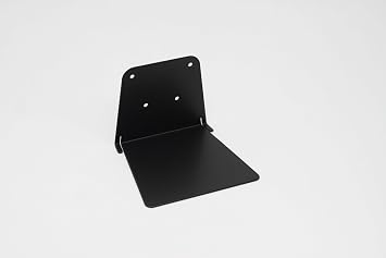 Metal Black 2 Bookshelves, Book Organizer, Flying Book Shelf, Invisible Wall Bookcase 2 Piece