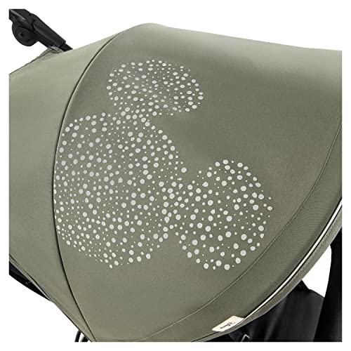 Hauck Silla de Paseo, Runner 2, desde Nacimiento hasta 25 kg, 3 Ruedas Neumáticas Grandes, Carrito Bebe, Reclinable, Protección UV 50+, Altura Ajustable, Plegable - imagen 3