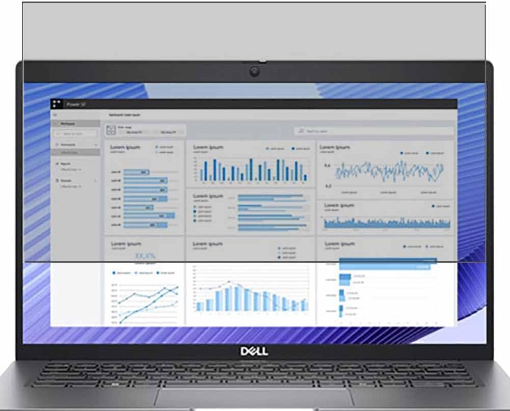 Puccy Privacy Screen Protector, compatible with Dell Precision 3000 3490 14" Laptop Anti Spy Film TPU Guard （ Not Tempered Glass Protectors ）